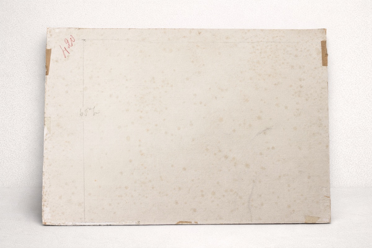 Aquarelle vue de saint Flour cantal signé Émile Appay 1900 Auvergne  -photo-3