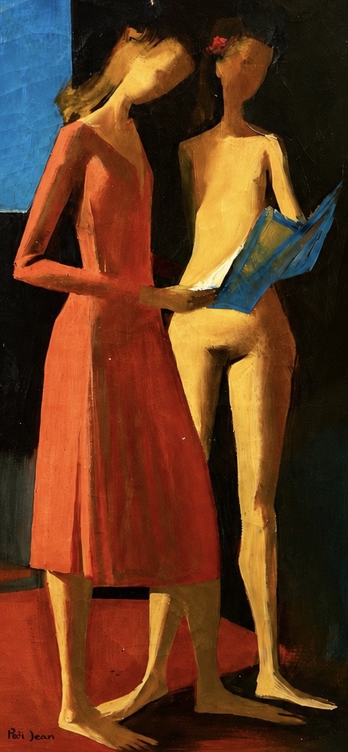 Painting Titled *la Musique* By Armand Petitjean Pau -photo-2