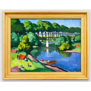 Picture Of Gaston Balande's Campsite In La Rochelle