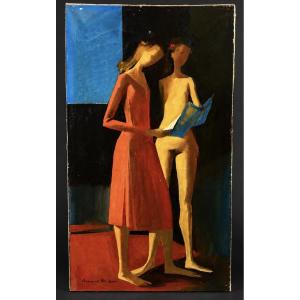 Tableau la musique signé Armand Petitjean Pau