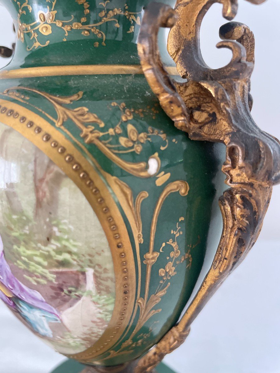 GARNITURE DE CHEMINEE DE STYLE EMPIRE-photo-1