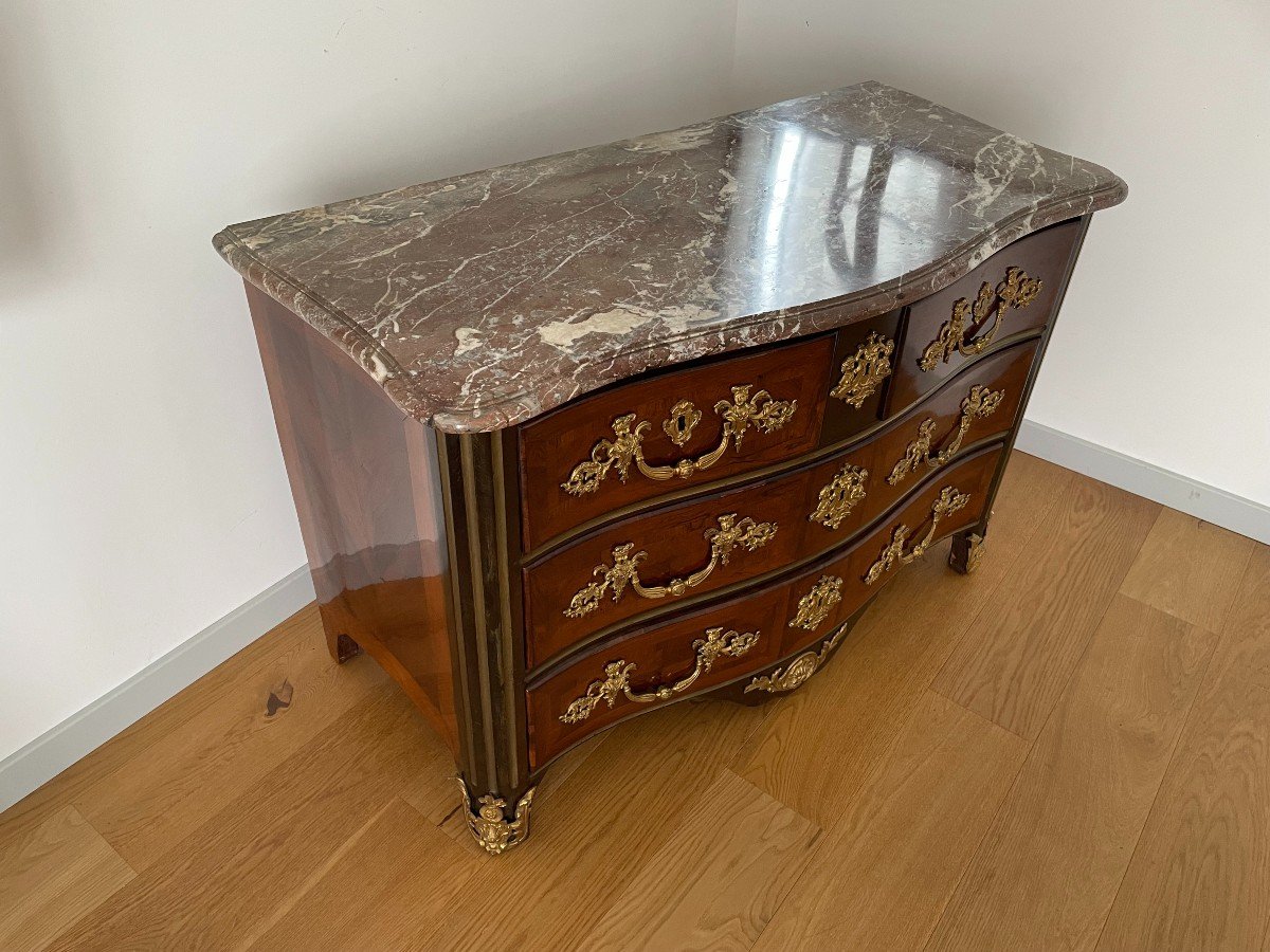 COMMODE REGENCE D'EPOQUE XVIII SIECLE-photo-8