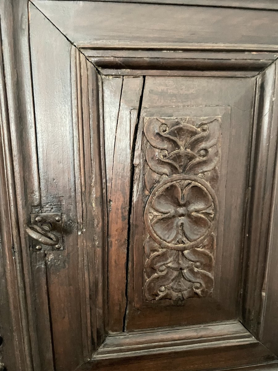 Louis XIII Period Walnut Sideboard-photo-7