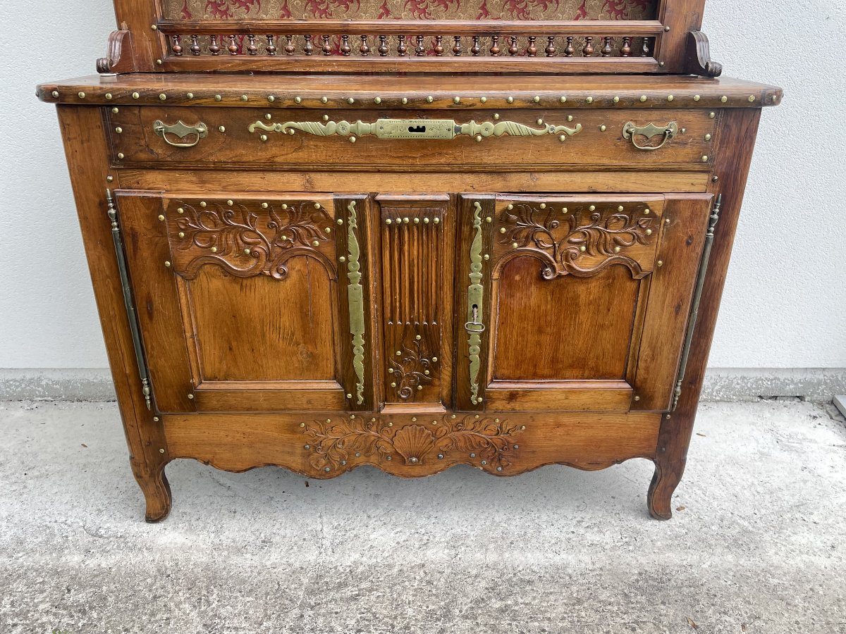 BUFFET VAISSELIER  BRETON  XIX SIECLE-photo-3