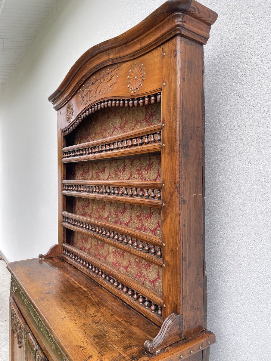 BUFFET VAISSELIER  BRETON  XIX SIECLE-photo-1