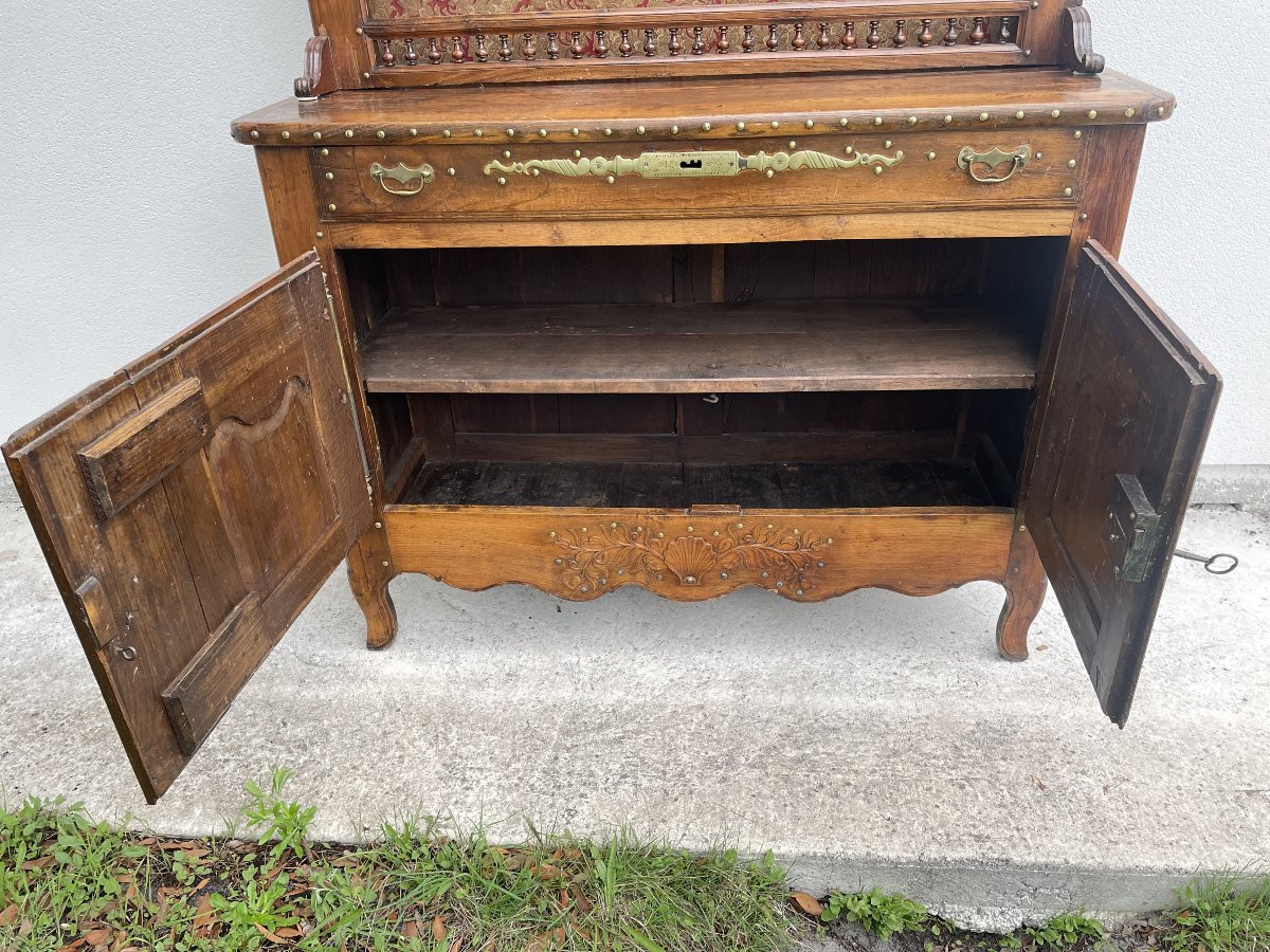 BUFFET VAISSELIER  BRETON  XIX SIECLE-photo-4