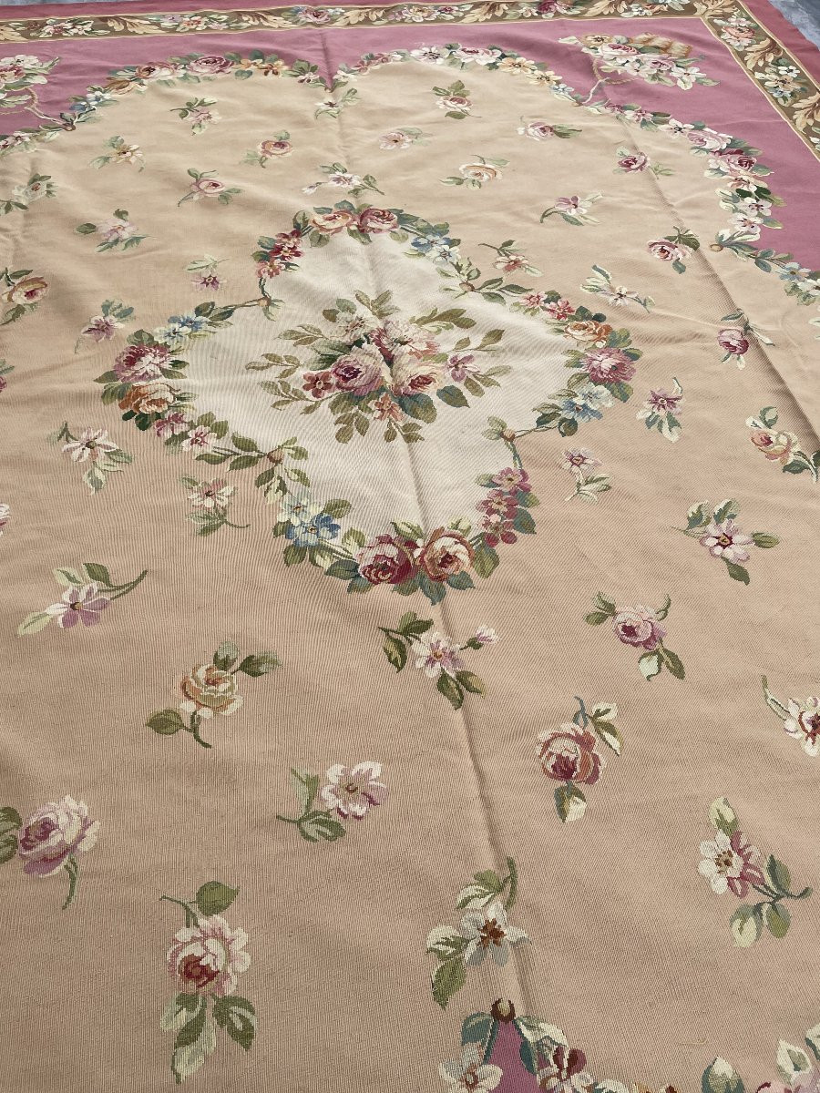 AUBUSSON GRAND TAPIS   3,85 x 3,26-photo-4