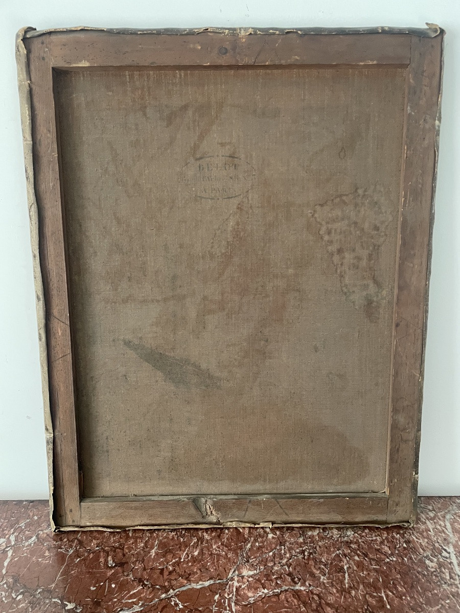 PORTRAIT D’HOMME XIX SIECLE -photo-4