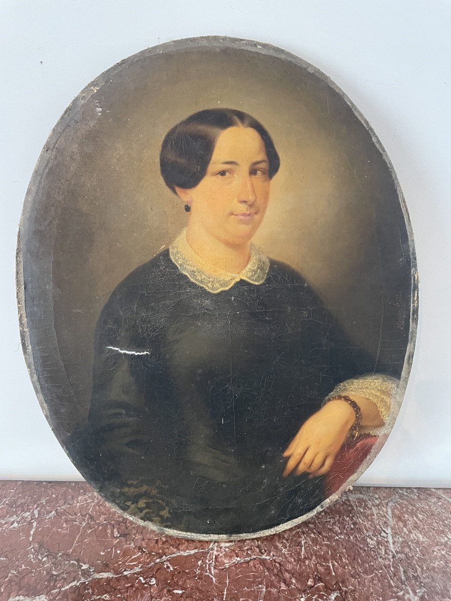 Portrait de Femme XIX siècle 