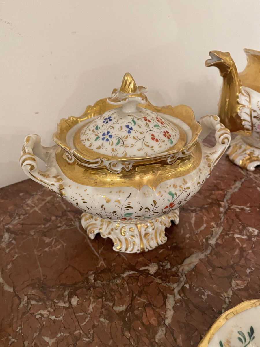 19th Century Paris Porcelain Coffee Service -photo-4