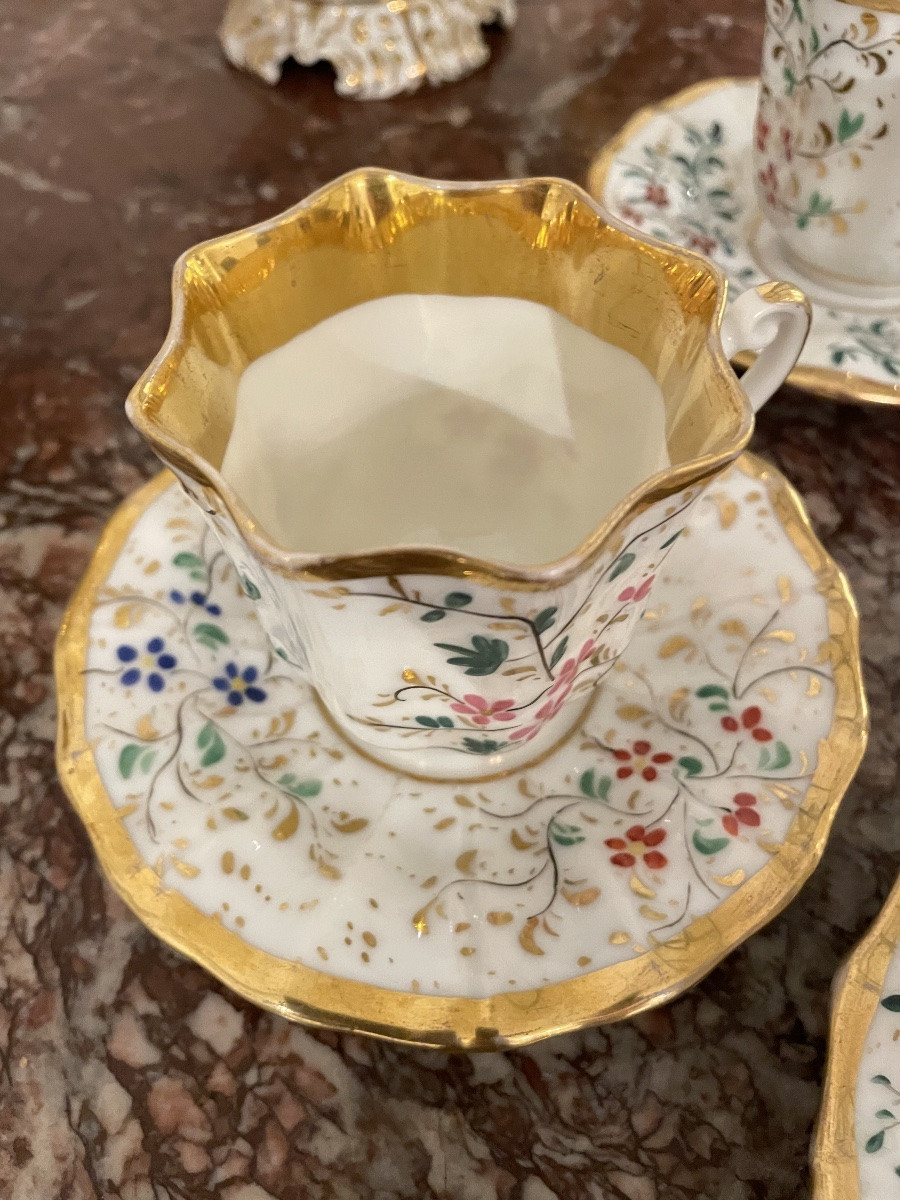 19th Century Paris Porcelain Coffee Service -photo-3