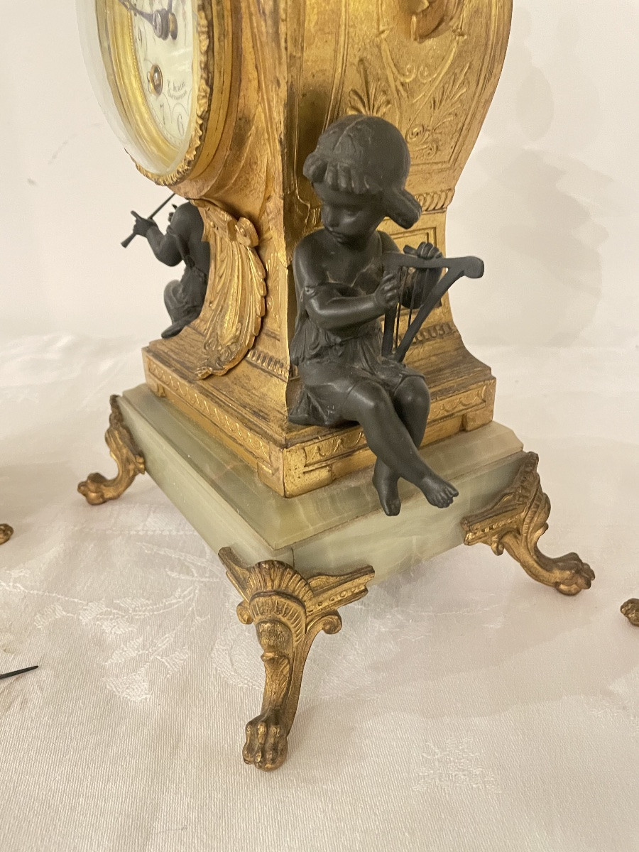 Garniture de Cheminée Napoleon III-photo-5