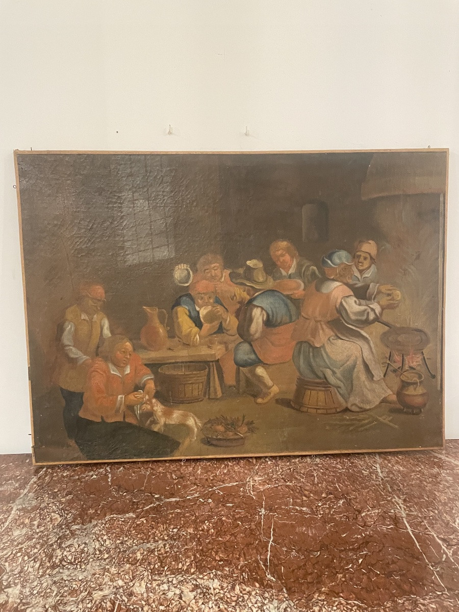 Scène d’Auberge XIX siècle -photo-2