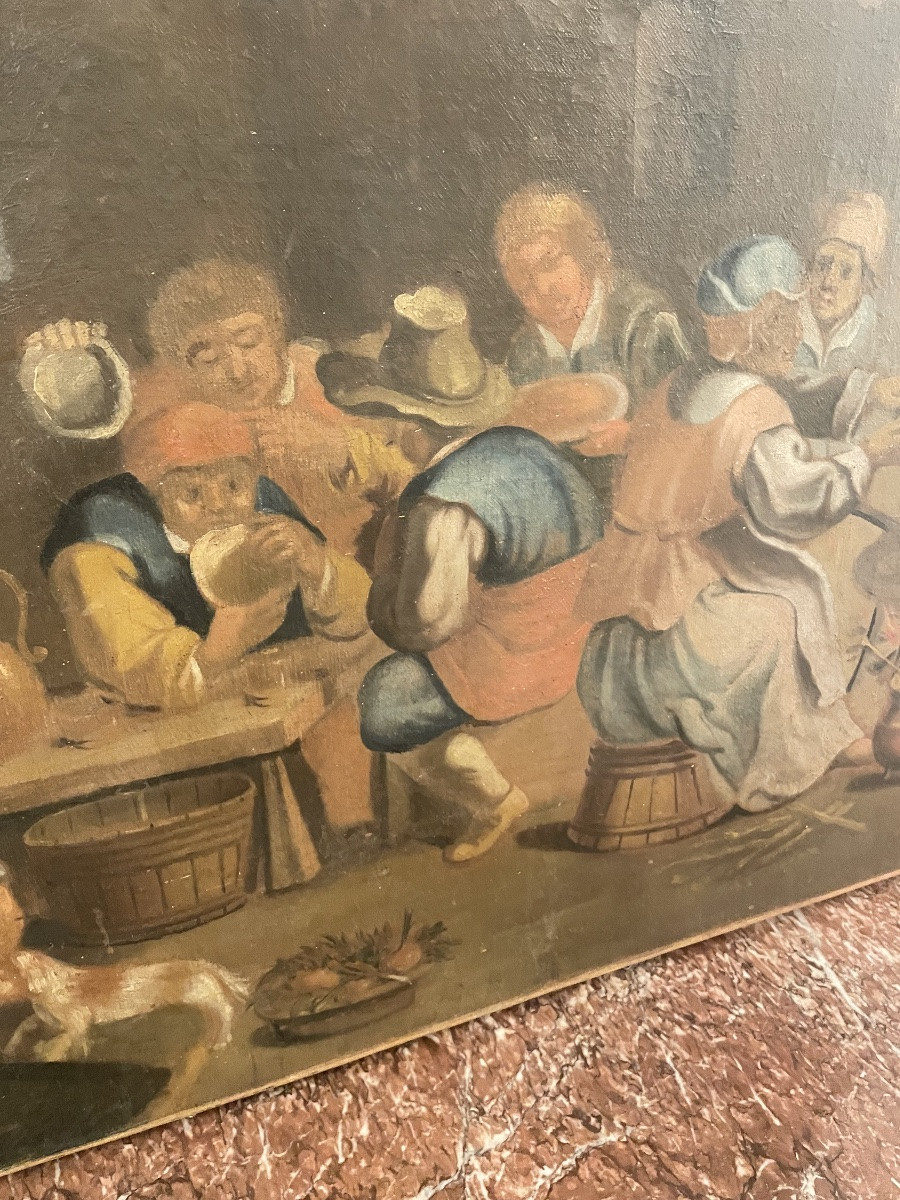 Scène d’Auberge XIX siècle -photo-2