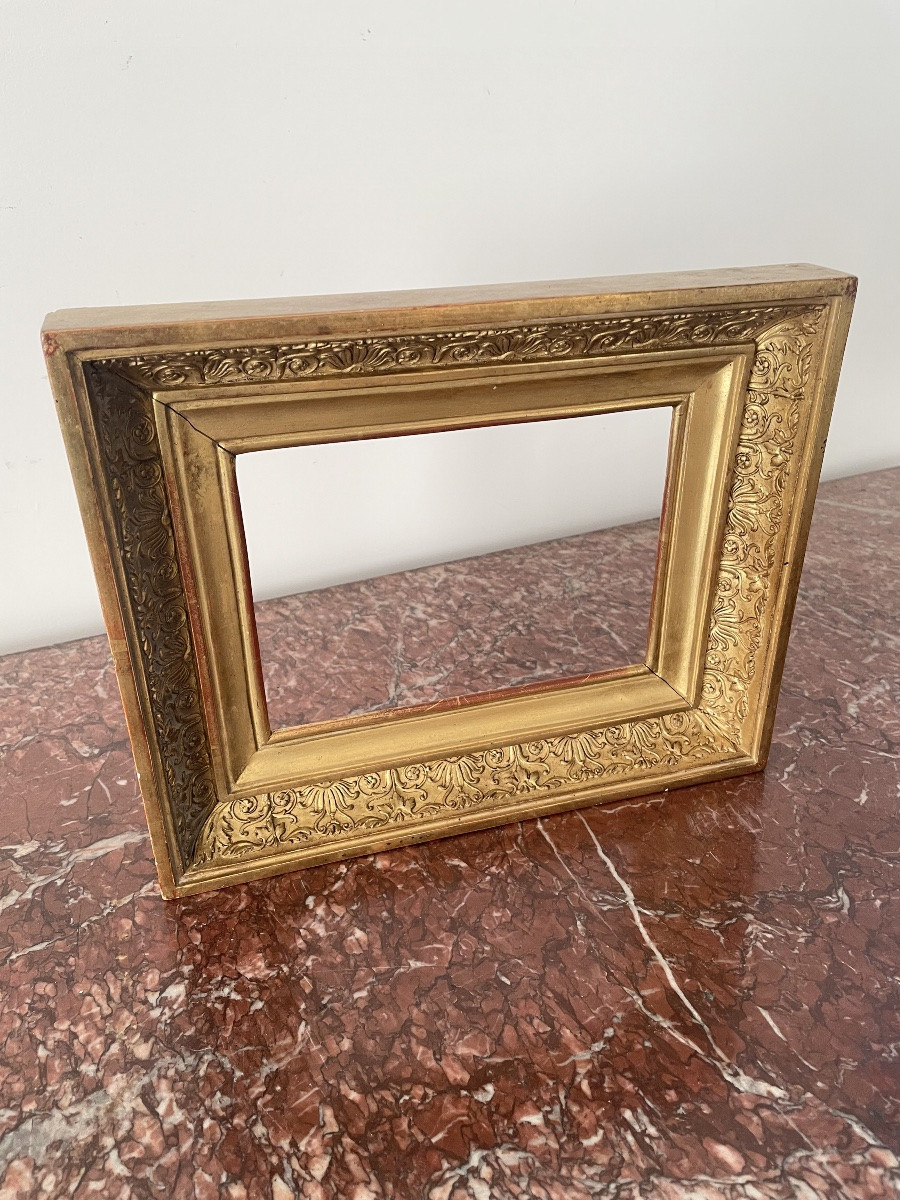Gilded Wood Frame XIX Century-photo-2