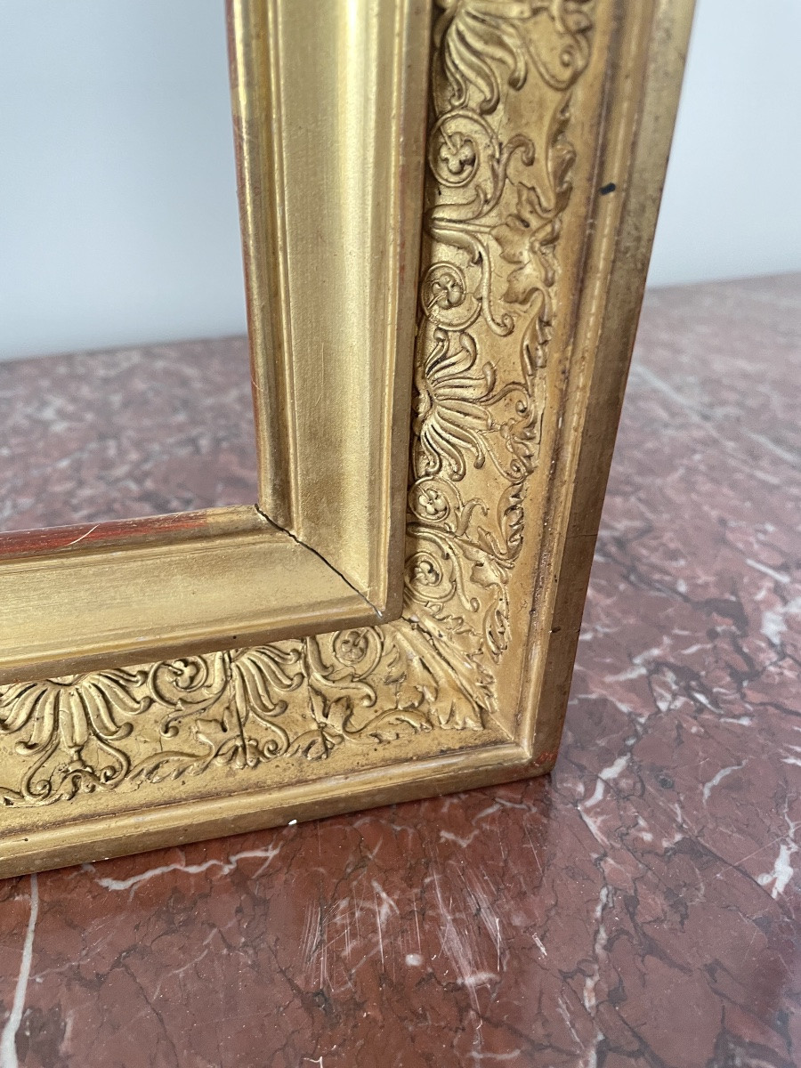 Gilded Wood Frame XIX Century-photo-3