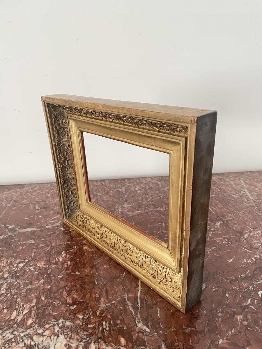 Gilded Wood Frame XIX Century-photo-1