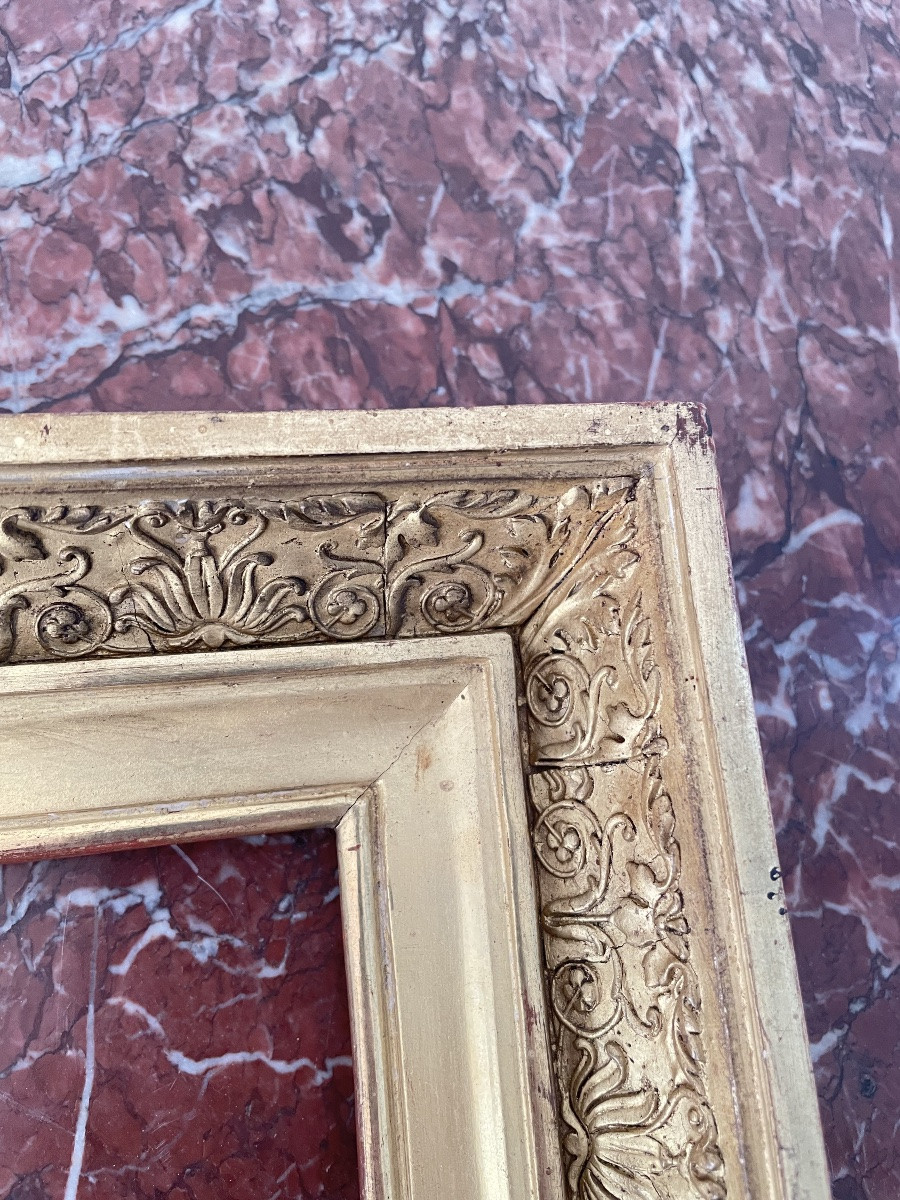 Gilded Wood Frame XIX Century-photo-4