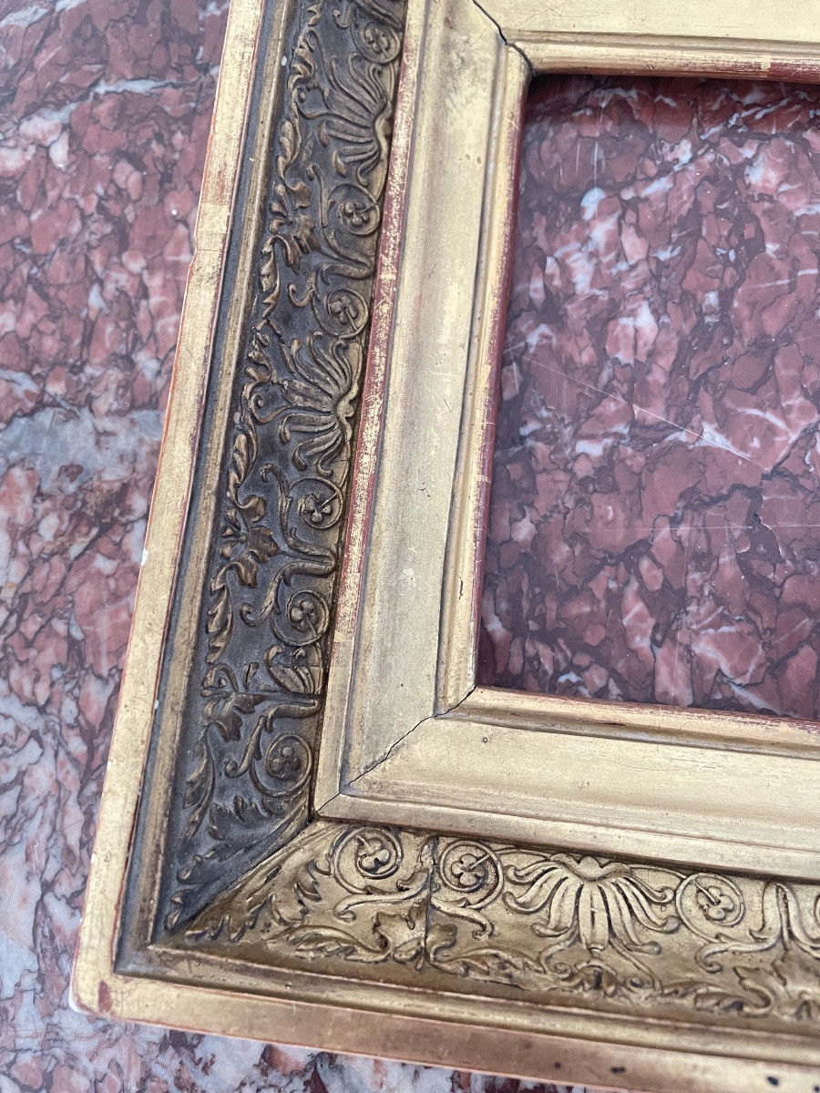 Gilded Wood Frame XIX Century-photo-7
