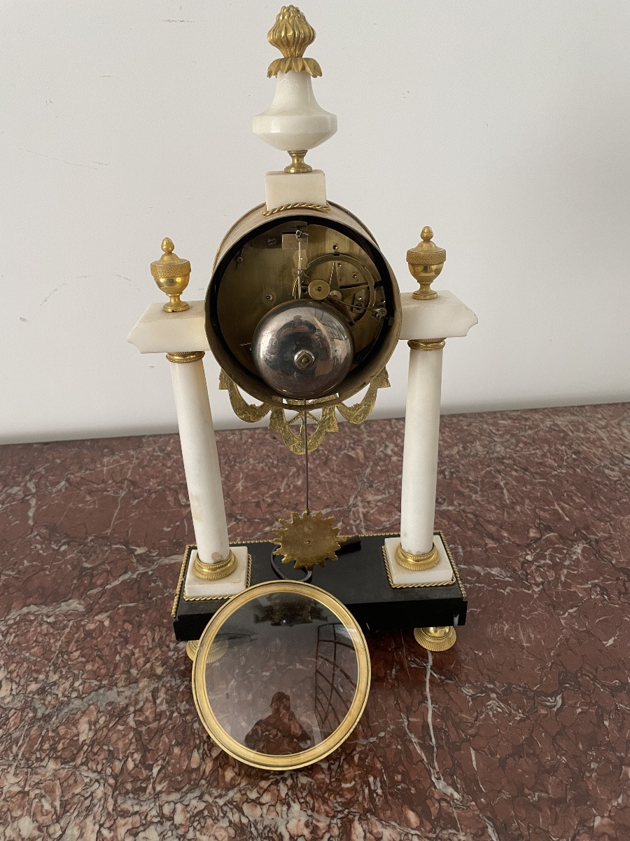 Louis XVI Portique Clock-photo-5