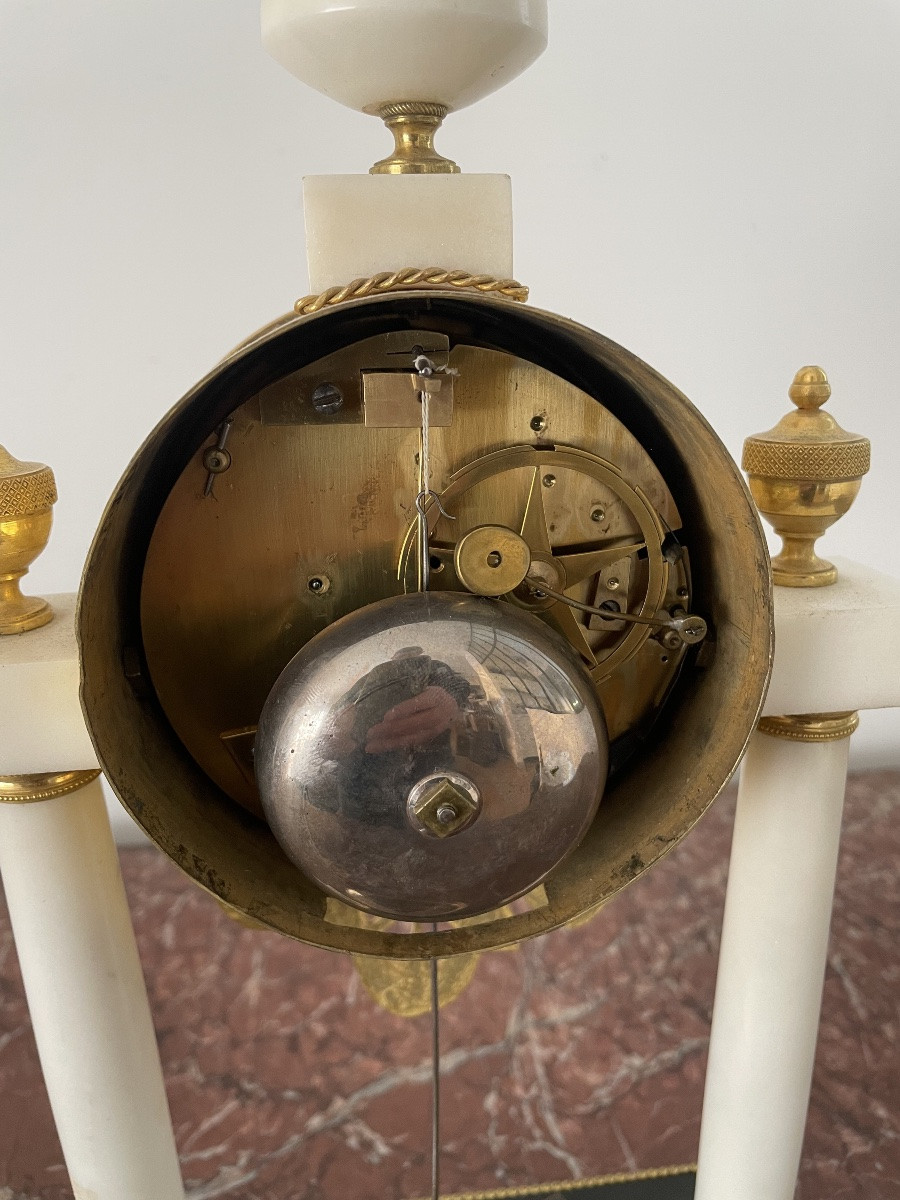 Louis XVI Portique Clock-photo-6