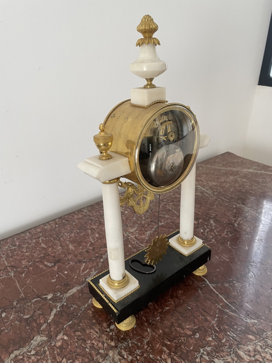 Louis XVI Portique Clock-photo-7
