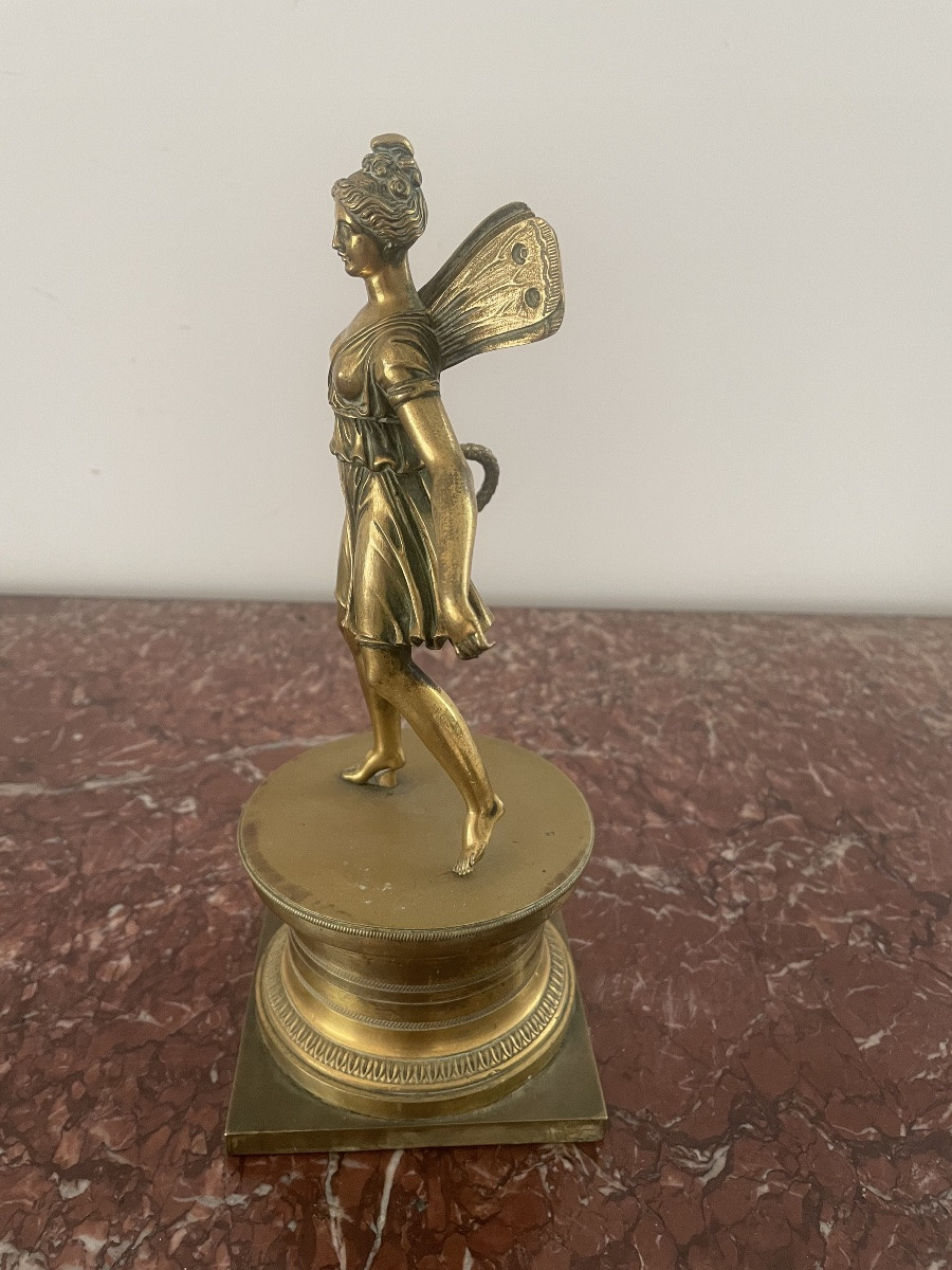 Gilt Bronze Sylphide XIX Century-photo-3