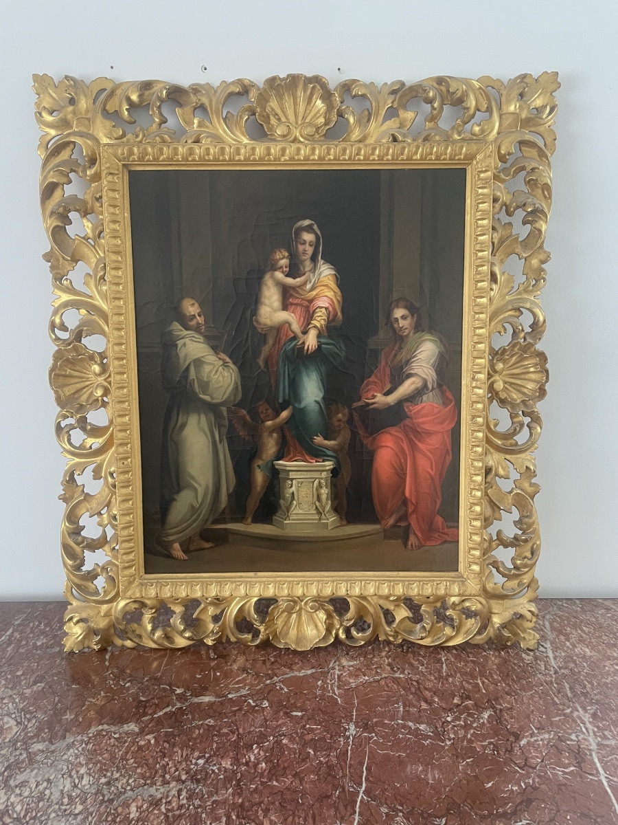 La Madone des Harpies d’après Andrea del Sarto(1486-1530)-photo-3