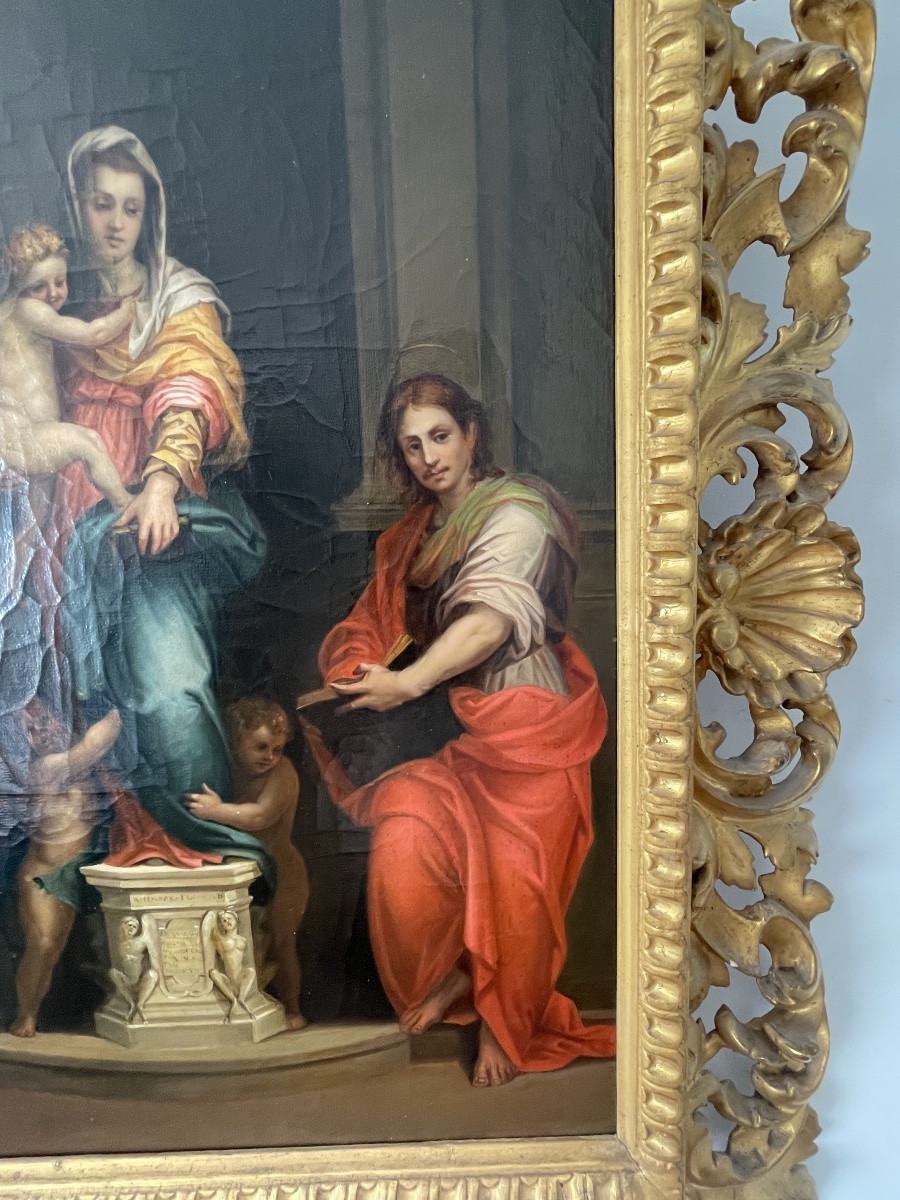 La Madone des Harpies d’après Andrea del Sarto(1486-1530)-photo-6