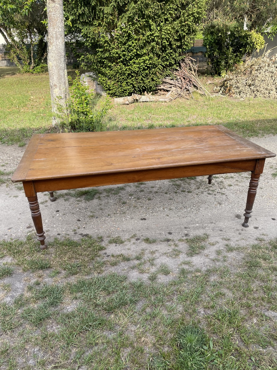 XIX Century Farm Table-photo-2