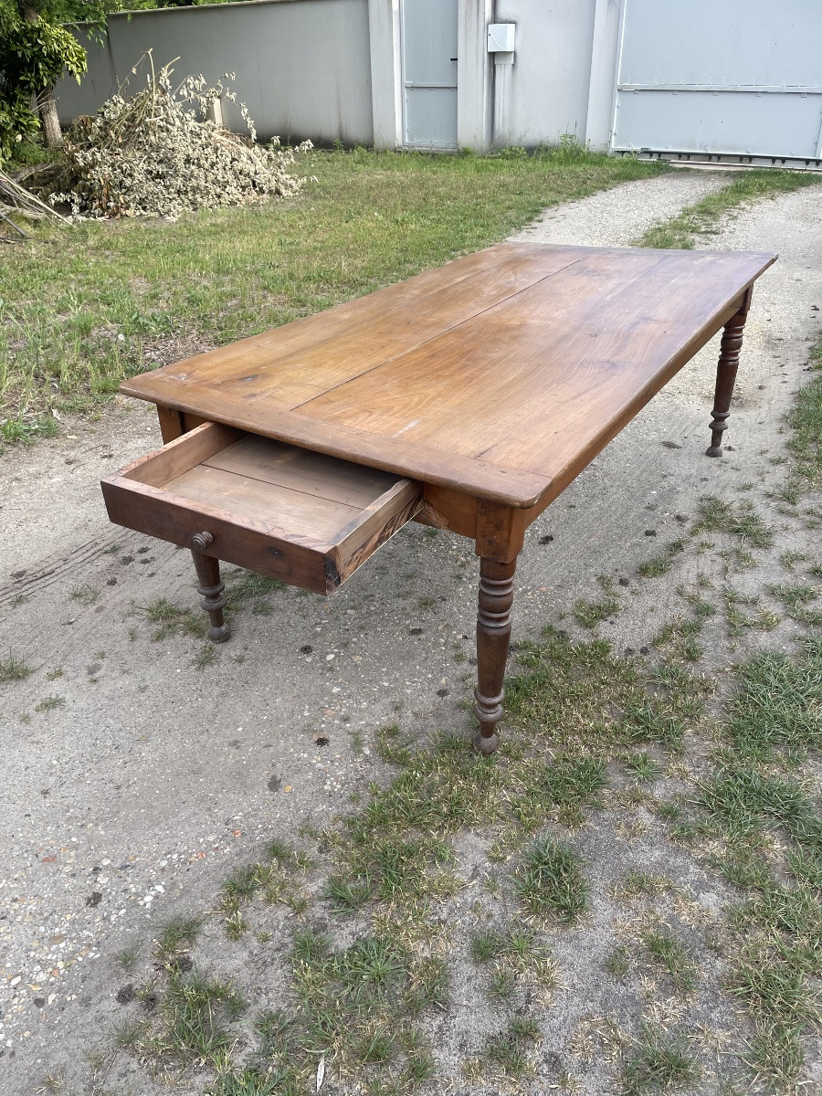 XIX Century Farm Table-photo-3
