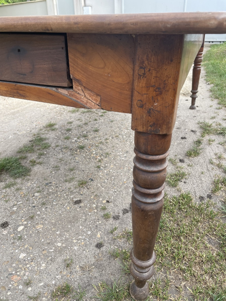 XIX Century Farm Table-photo-2