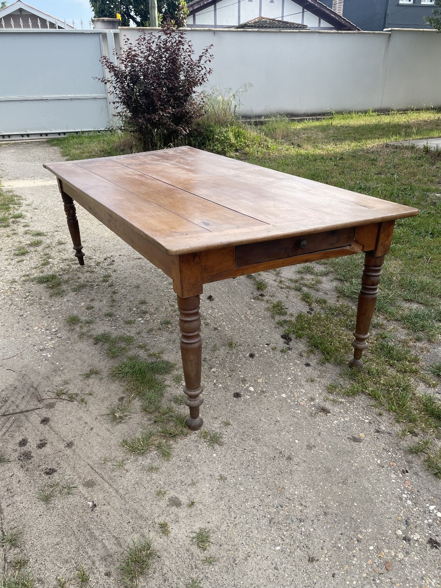 XIX Century Farm Table-photo-6