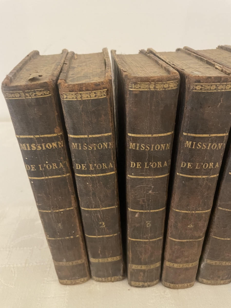 Le Missionnaire De l'Oratoire Où Sermons 13 Volumes XIX Siècle-photo-2
