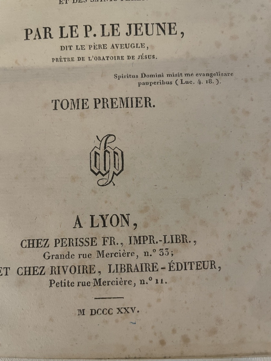 Le Missionnaire De l'Oratoire Où Sermons 13 Volumes XIX Siècle-photo-2