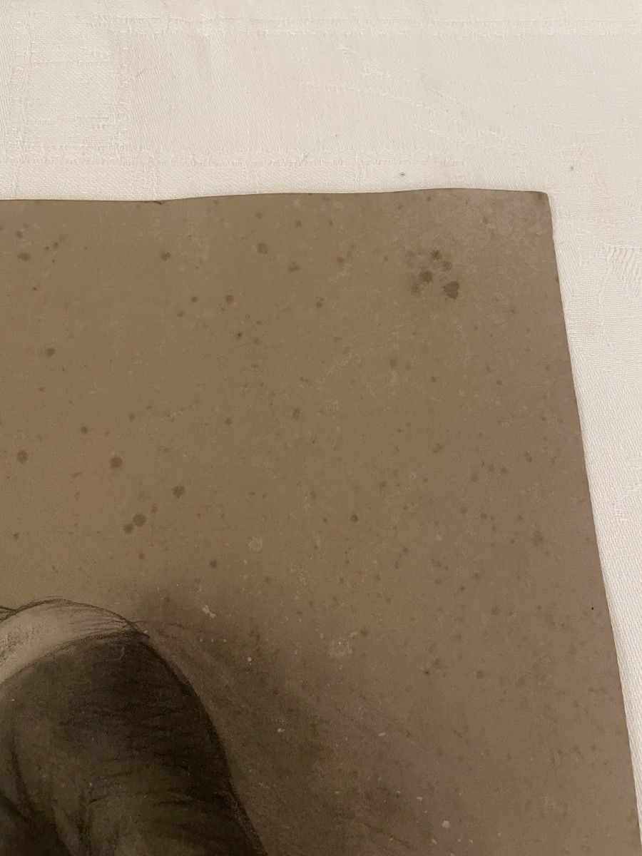 Military Rider Drawing XIX Century-photo-1