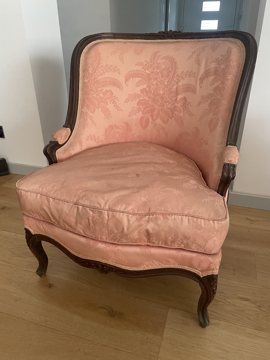 Large bergère Louis XV-photo-2