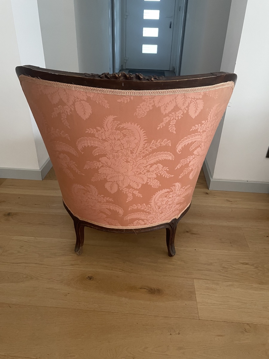 Large bergère Louis XV-photo-3