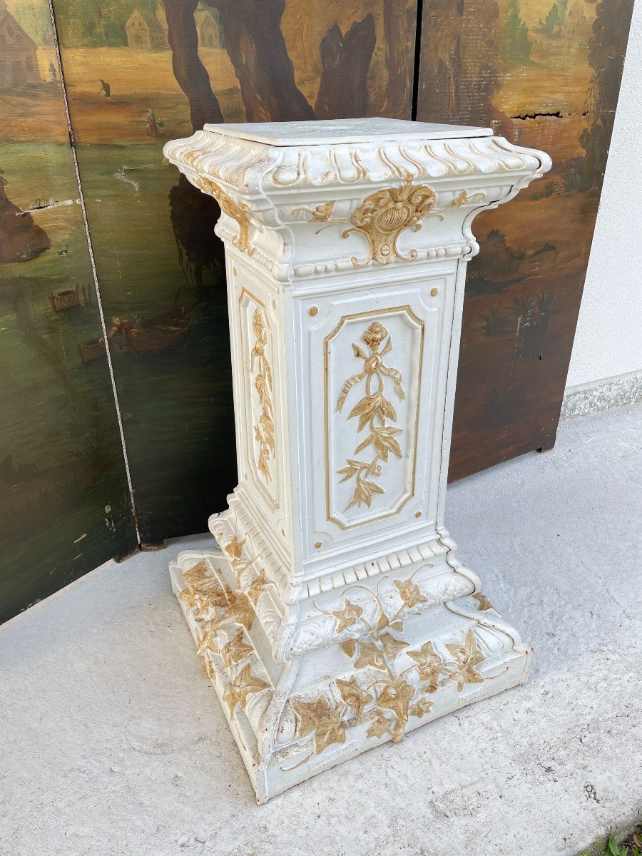 XIX Century Cast Iron Column