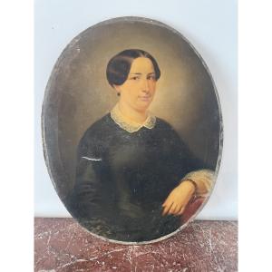 Portrait de Femme XIX siècle 