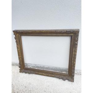 Grand cadre en bois d’époque XVIII siècle