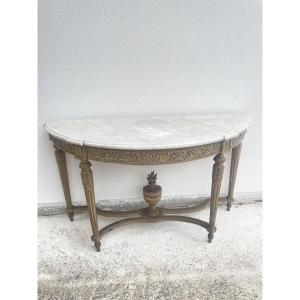 Large Louis XVI Console Table From The 18th Century 