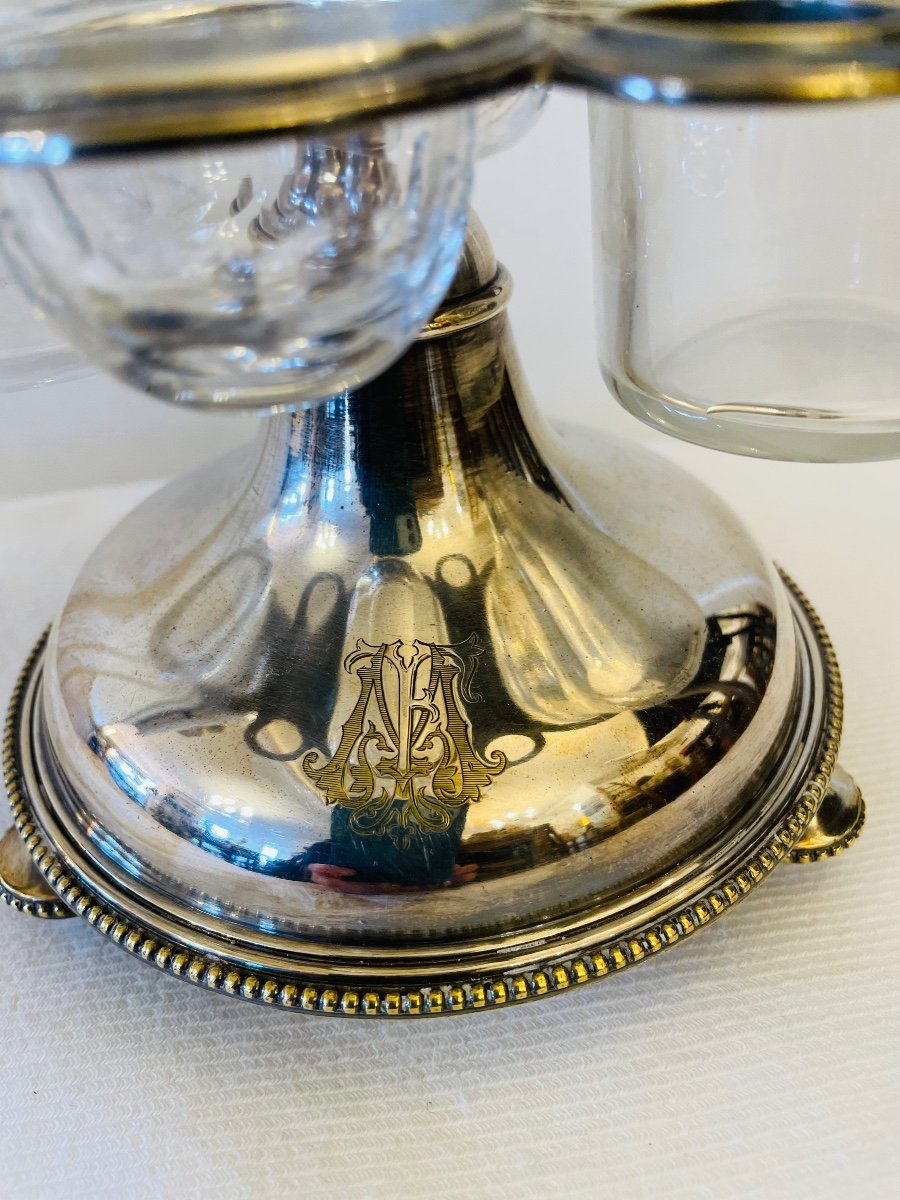 Christofle Spice Server In Silver Metal-photo-3