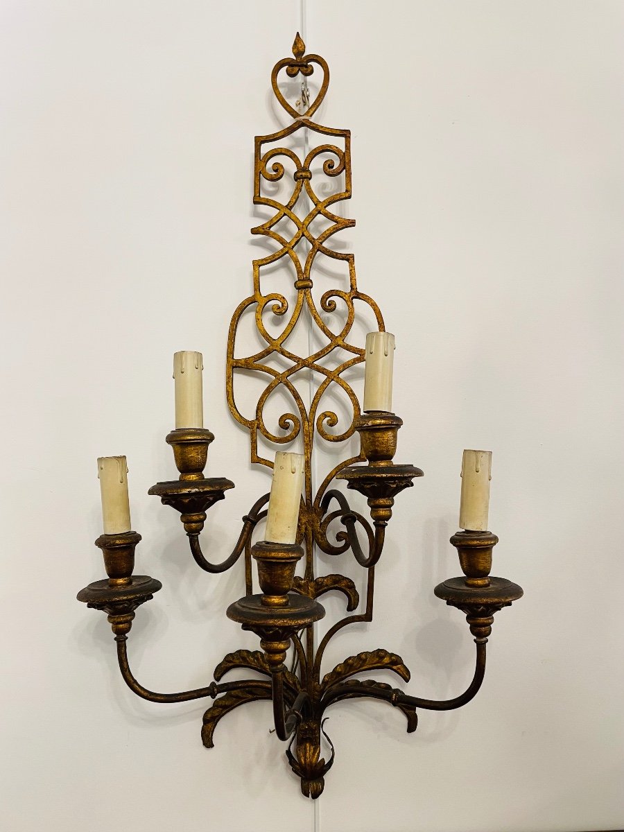 Large Italian Wall Lamp