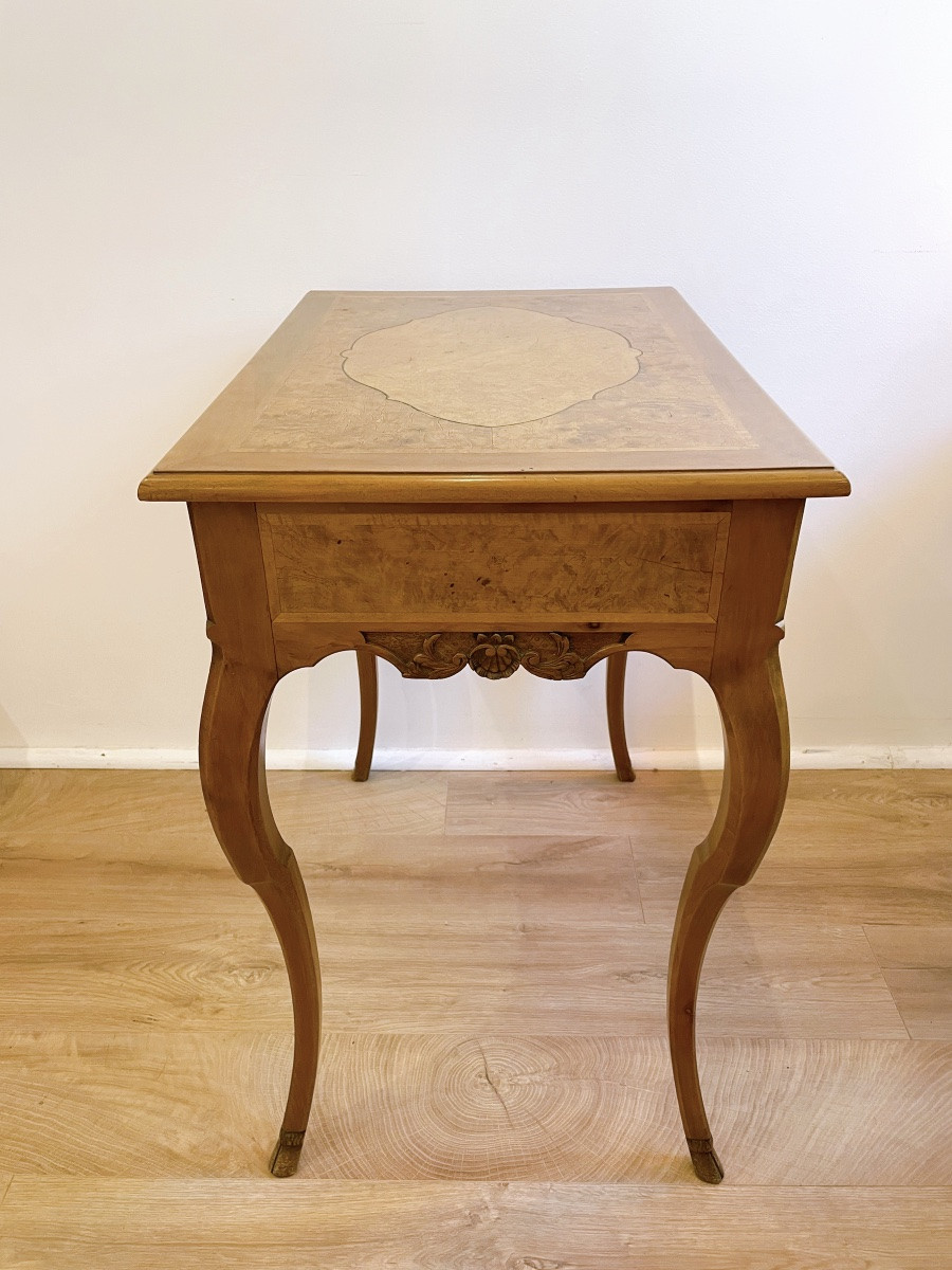 Table avec tiroir style Louis XV-photo-1