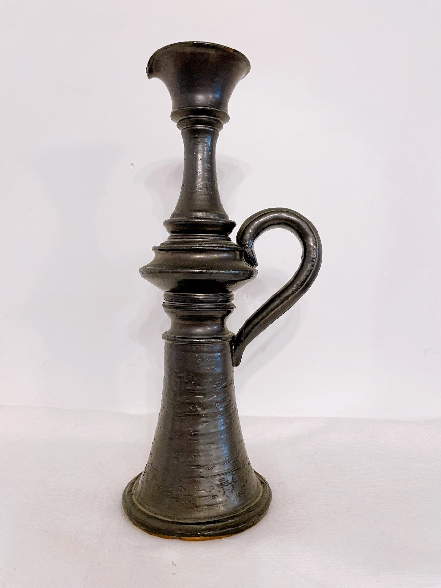 Pichet ou vase en céramique Jean Marais-photo-2