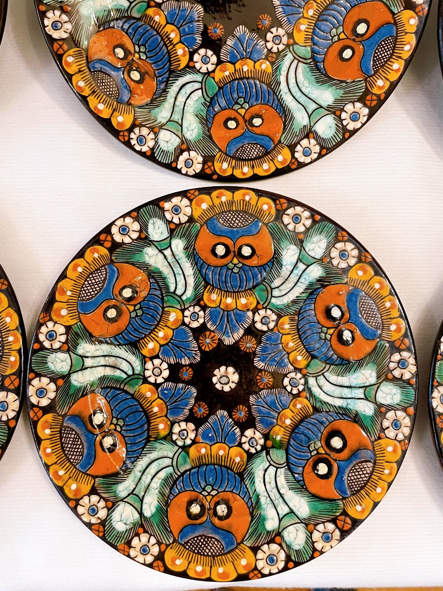 6 Dessert Plates From Thun (switzerland) 