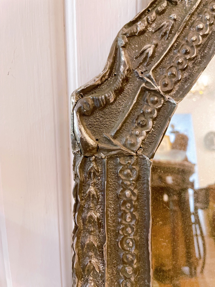 Napoleon III Period Mirror In Louis XV Noble Style-photo-2