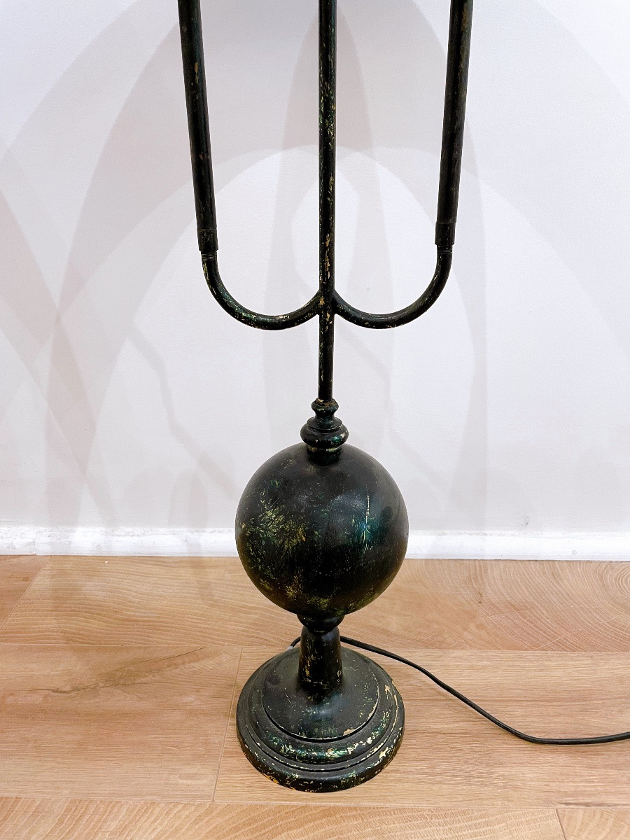 Pair Of Black Boudoir Lamps -photo-3