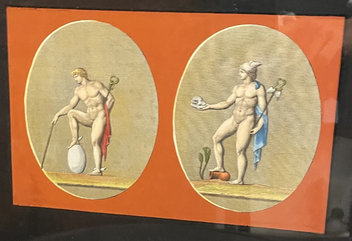 Series Of Tinted Prints Mythological Theme-photo-2